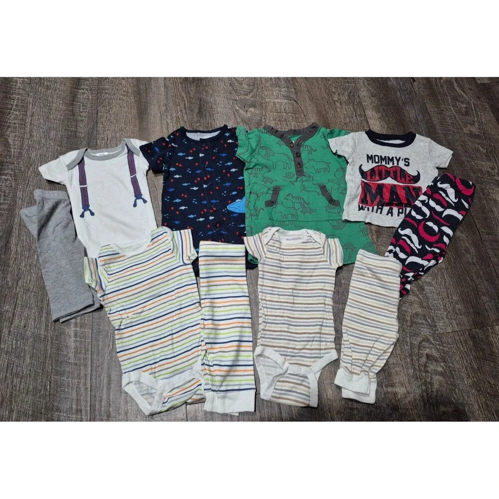 Baby boy clothing lot size 0-3 months